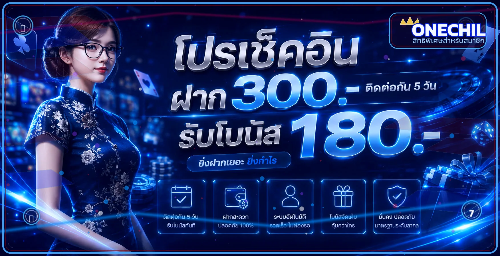 ONECHIL ทางเข้าเว็บหลัก สมัครสมาชิก เข้าสู่ระบบ